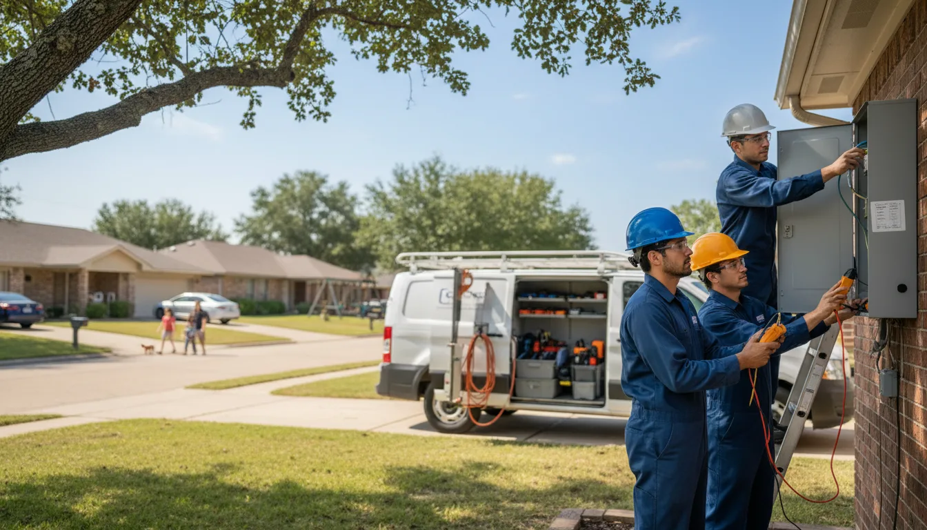 Certified electrician providing emergency electrical services in Ridley Park, PA
